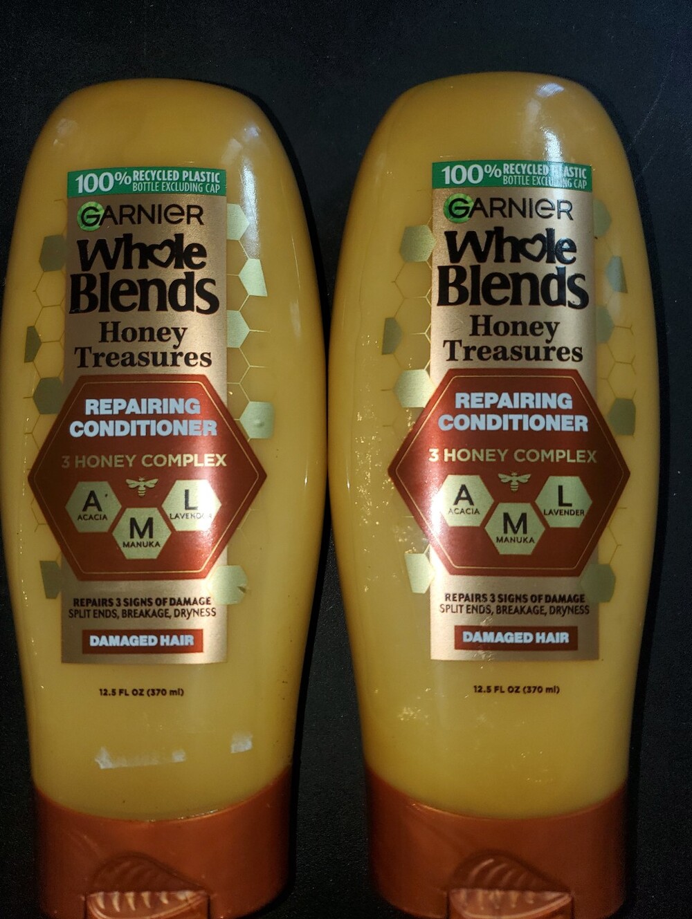 2pc Garnier Whole Blends Honey Treasure Conditioner